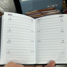 Load image into Gallery viewer, 2024 POCKET DIARY DAILY VIIEW 60PG 10.05*7.5CM
