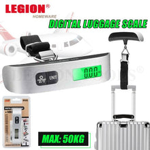 Load image into Gallery viewer, DIGITAL LUGGAGE SCALE 50KG
