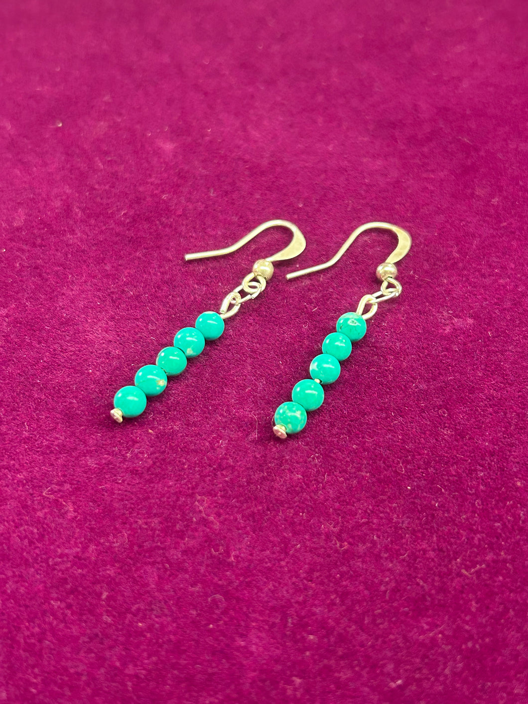 TURQUOISE EARRINGS GREEN