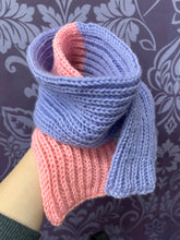 Load image into Gallery viewer, SCARF HAND MADE IN NZ PURPLE PINK
