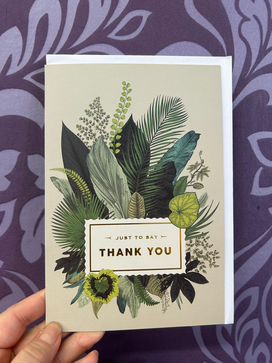 THANK YOU CARD PLANT