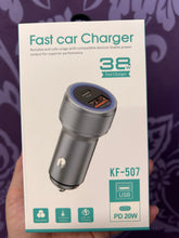 Load image into Gallery viewer, FAST CAR CHARGER PD 1PC

