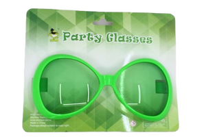PARTY GLASSES DISCO GREEN