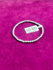 HEMATITE BRACELET SILVER