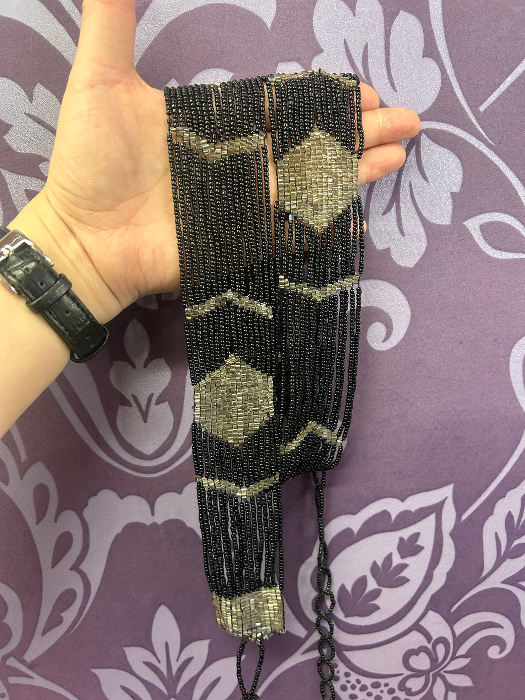 BEADS BELT 4*76-107CM