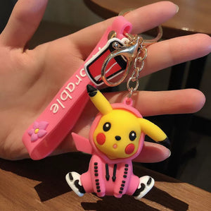 PIKACHU KEYRING PINK