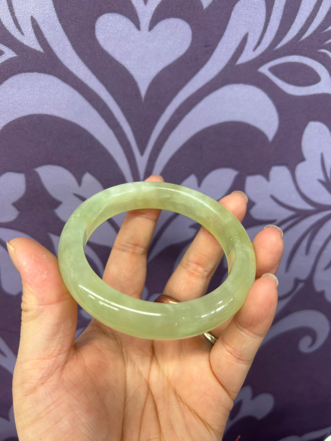 JADE BANGLE 5.6CM