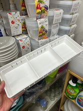 Load image into Gallery viewer, PLASTIC ORGANIZER WHITE 35*12*5CM
