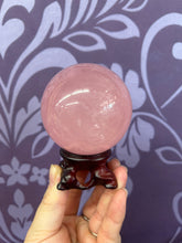 Load image into Gallery viewer, SPHERE ROSE QUARTZ 6.1CM
