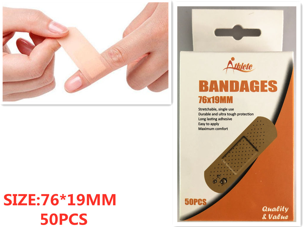 BANDAGES 75*19MM 50PCS