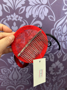 FASCINATOR RED SMALL