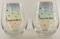 Load image into Gallery viewer, ANNIVERSARY STEMLESS WINE SET OF TWO
