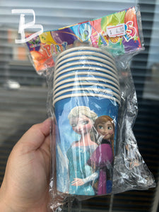 FROZEN PARTY ITEMS 8 PK