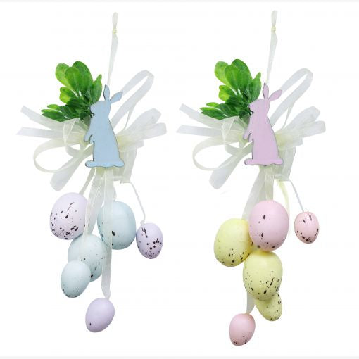 EASTER EGGS HANGING DECO 1PC