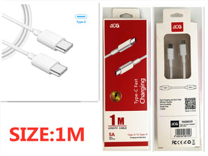 TYPE C TO TYPE C CHARGING DATA CABLE 1M