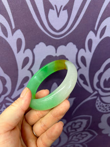 BURMESE JADE BANGLE 6CM