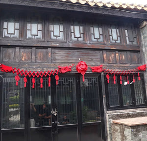 RED DRAGON DECORATION 170CM