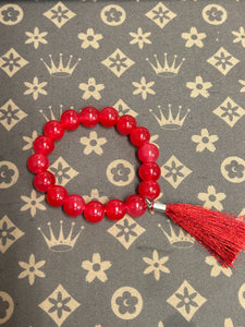 GENSHIN IMPACT RED BEADS BRACELET HU TAO