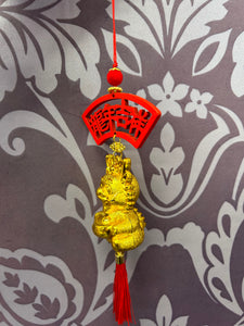 GOLD DRAGON HANGING