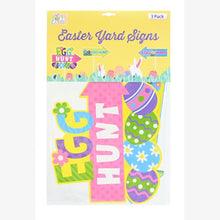 Load image into Gallery viewer, EASTER YARD SIGN 3PCS
