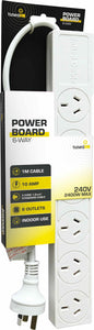 POWER BOARD 6 WAY CABLE 1M