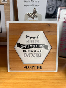 PHOTO FRAME CONGRATULATIONS