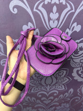 Load image into Gallery viewer, LEATHER PURSE PURPLE 14*9CM
