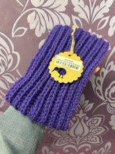 Load image into Gallery viewer, HEADBAND HAND MADE IN NEW ZEALAND PURPLE 55*12CM
