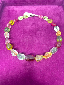 TOURMALINE NECKLACE 51CM