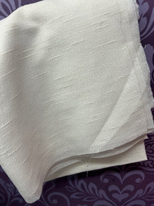 FABRIC WHITE 112*245CM