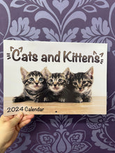 Load image into Gallery viewer, 2024 CALENDAR A4 CATS
