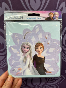 FROZEN PARTY ITEMS 8 PK