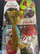 Load image into Gallery viewer, CHRISTMAS GIFT TAG DOGS 20PK
