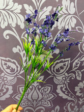 Load image into Gallery viewer, ARTIFICIAL FLOWER 9HEAD LAVENDER 1PC
