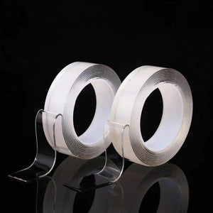DOUBLE SIDED TRANSPARENT TRACELESS  TAPE 2.4CM*2M