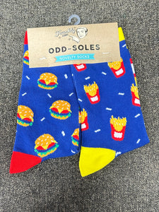 SOCKS BURGER CHIPS