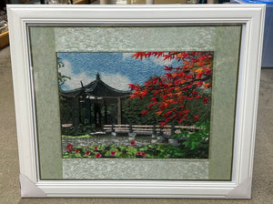 HAND MADE SILK EMBROIDERY 57*47CM