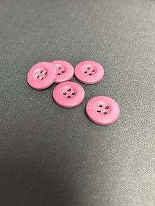 BUTTON PURPLE 1.5CM 5PCS