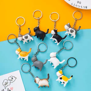 CAT KEYRING 1PC