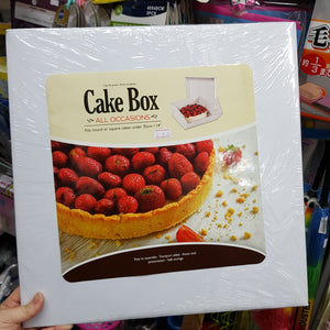 CAKE BOX WITH LID