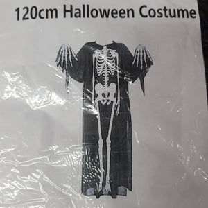 HLLOWEEN COSTUME SKELETON 120CM