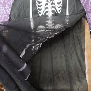 HLLOWEEN COSTUME SKELETON 120CM