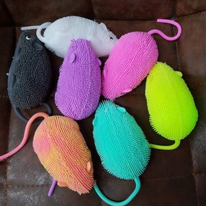 MOUSE TOY WITH LIGHT UP 11*6CM 1PC