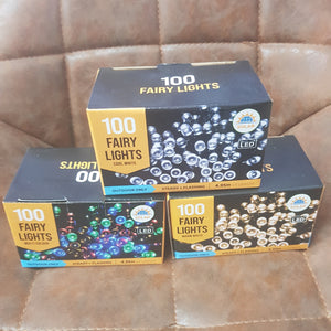 SOLAR LED FAIRY LIGHTS 100LIGHTS 4.95M