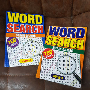 WORD SEARCH PUZZLE BOOK 150PG A5