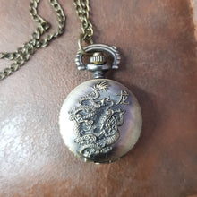 Load image into Gallery viewer, Dragon pocket watch 2.7cm
