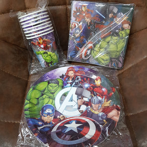 AVENGERS PARTY ITEMS