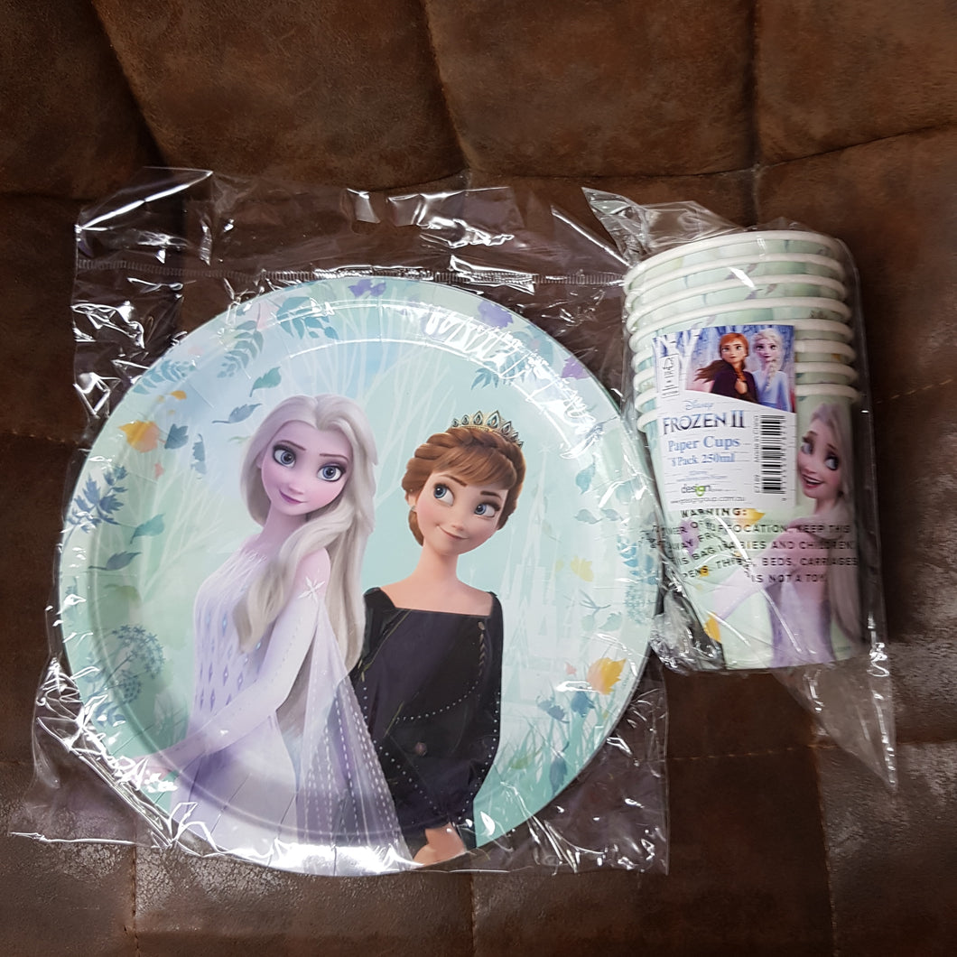 FROZEN PARTY ITEMS 8 PK