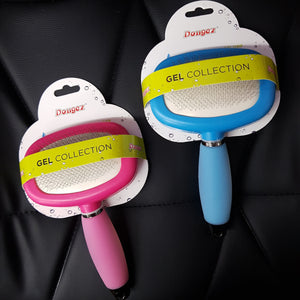 PET BRUSH WITH SILICONE HANDLE 1PC