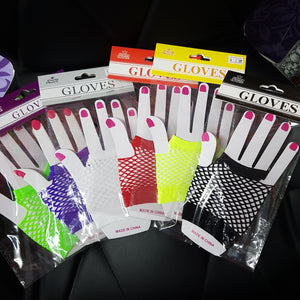 FINGERLESS NET GLOVES SHORT